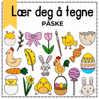 Lær deg å tegne - påske
