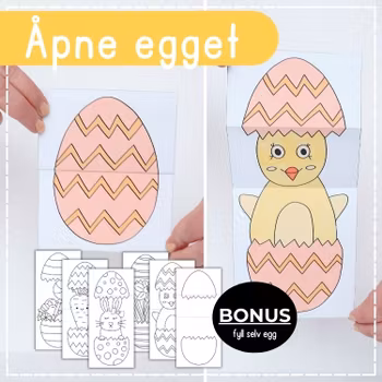 Påskeegg med overraskelse