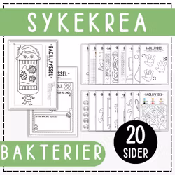 Sykekrea - aktivitetshefte