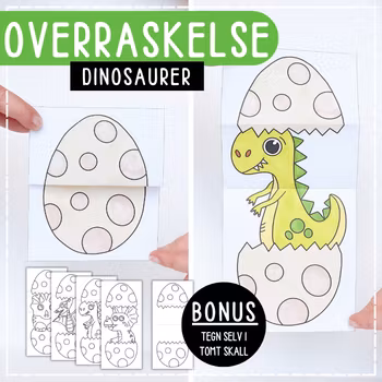 Overraskelse dinosaur
