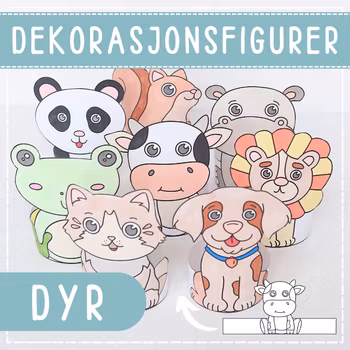 Dekorasjonfigurer - dyr