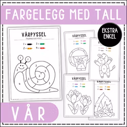 Tegn etter tall - Vår