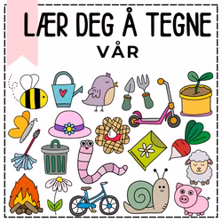 Lær å tegne vår