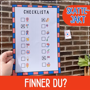 17 MAI  - skattejakt