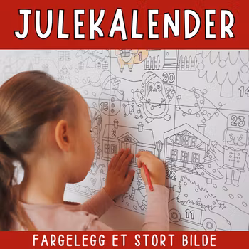 Julekalender -stort bilde