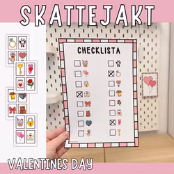 Valentine - skattejakt