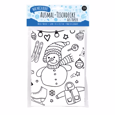 Stort tegneark - vinter