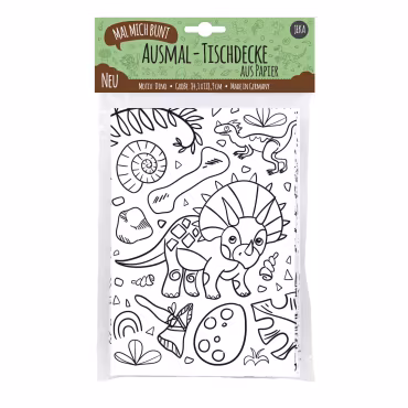 Stort tegneark - Dinosaur