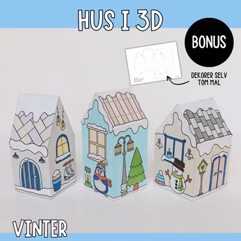 Hus i 3D - Vinter