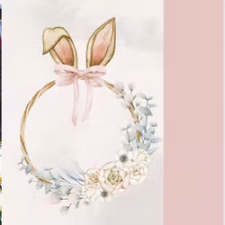 Minneboks - Krans rosa