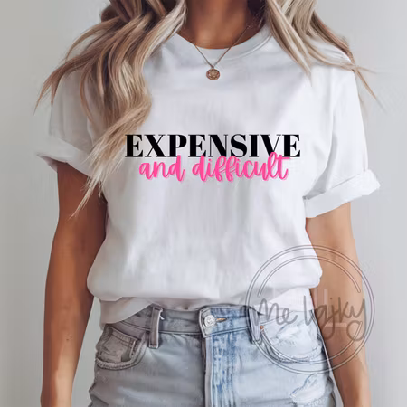 T-shirt - Expensive and difficult