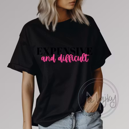 T-shirt - Expensive and difficult