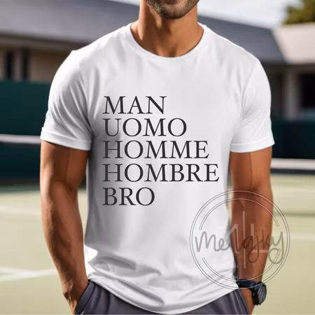 T-shirt - Man uomo homme hombre bro