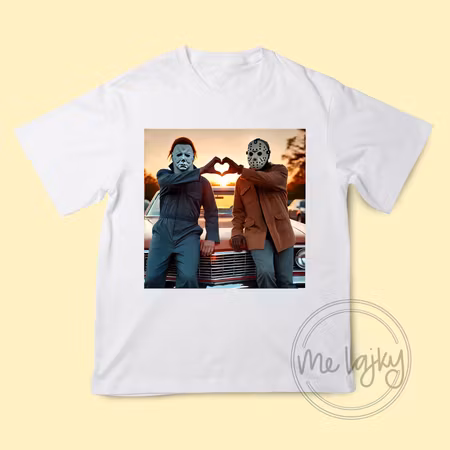 T-shirt - Michael Myers & Jason Voorhees BFF
