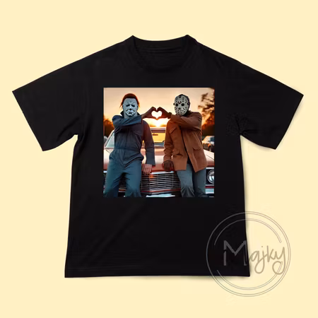 T-shirt - Michael Myers & Jason Voorhees BFF