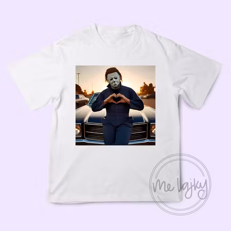 T-shirt - Michael Myers Heart Hands