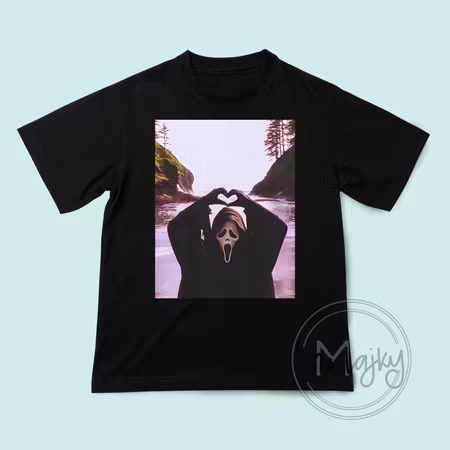 T-shirt - Ghostface Heart Hands