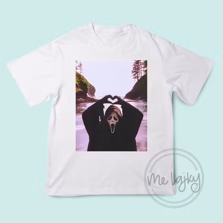 T-shirt - Ghostface Heart Hands