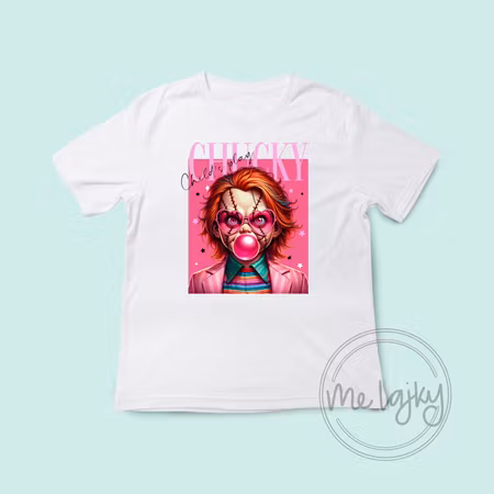 Trendig Chucky Pop Art (barn-storlek)