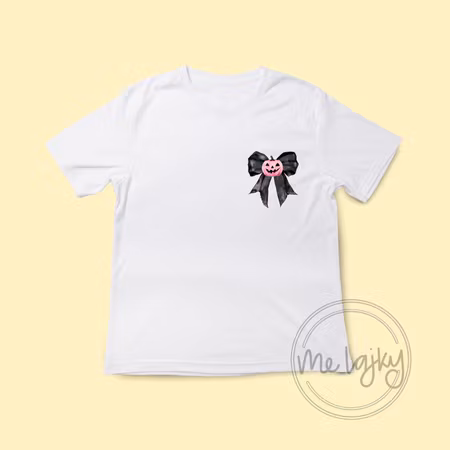 Barn-T-shirt – Pumpa & Rosett (brösttryck)