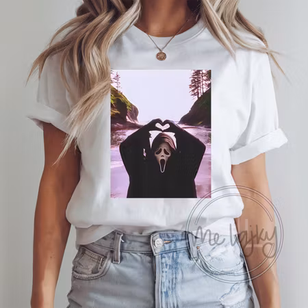 Ghostface Heart Hands