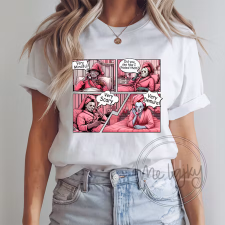 Horror Icons in Pink