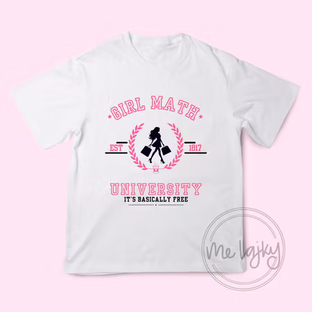 T-shirt - Girl Math