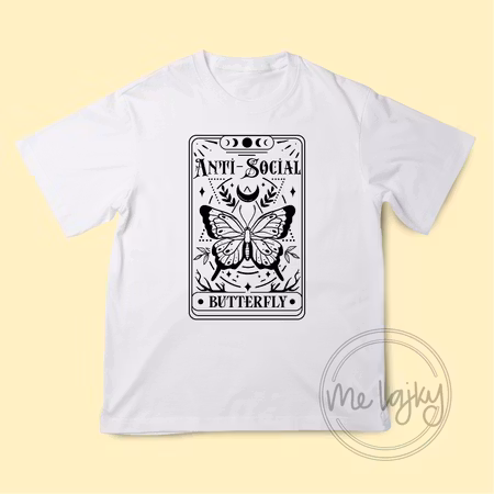 T-shirt -Anti-Social Butterfly