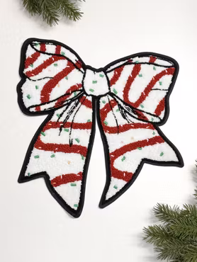 Julrosett Chenille Patch