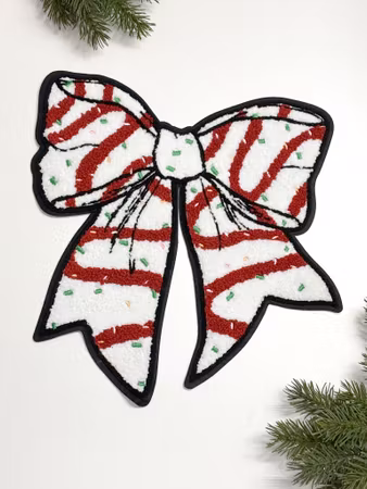 Julrosett Chenille Patch