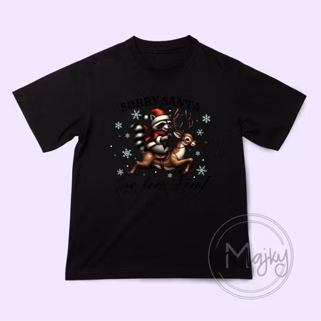 T-shirt - Sorry santa, I’ve been feral
