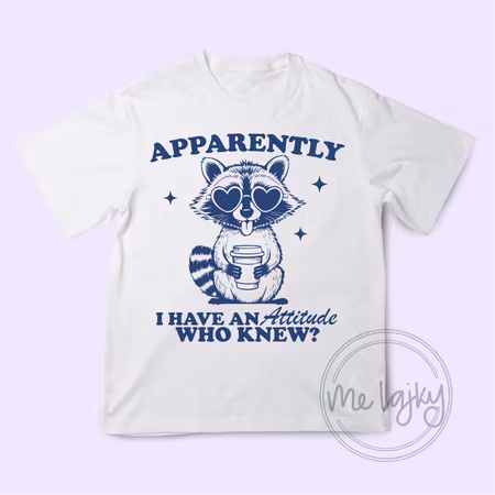 T-shirt -Attitude – Who Knew? Vuxenstorlek