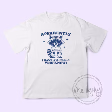 T-shirt - Attitude – Who Knew? Barnstorlek