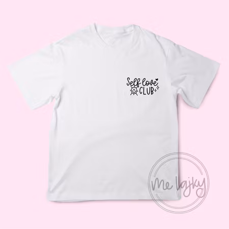 T-shirt - Self Love Club (vuxenstorlek)