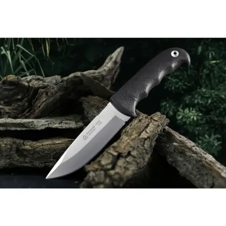 PUMA IP Barracuda jaktkniv 11 cm – 440C och svart gummihandtag