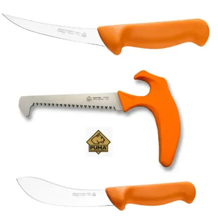 PUMA Professional slaktset 3 delar – urbeningskniv, slaktkniv och bensåg