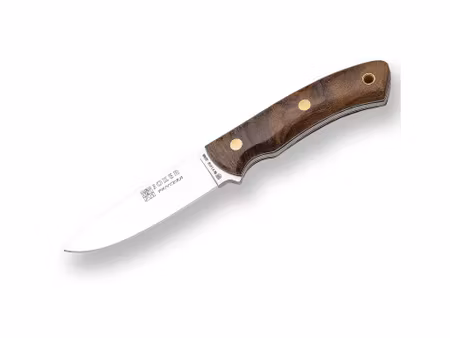 Joker Pantera Jaktkniv Brunt handtag brun läderslida