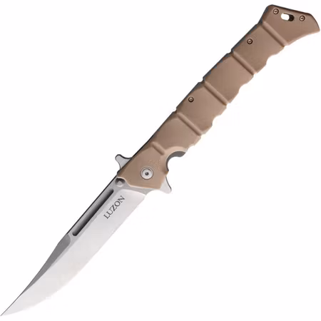 Cold Steel Large Luzon Linerlock DT Desert Tan.