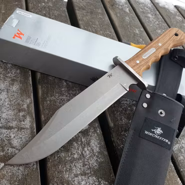Winchester | Double Barrel Bowie Zebra | Bowiekniv 36 cm