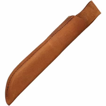 Karesuandokniven  Large Hunter brun stor svenskt hantverk.