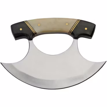 Rite Edge | Exklusiv Ulu-kniv Vit | 14 cm