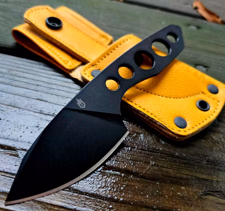 Gerber Dibs Mini svart jaktkniv i litet men kraftfullt format