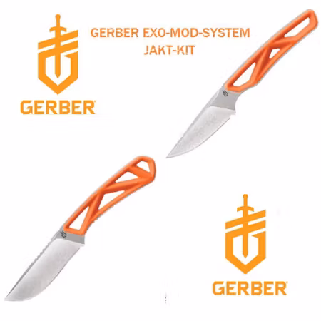 Friluftsknivar med låg vikt Gerber Exo Mod Kniv set