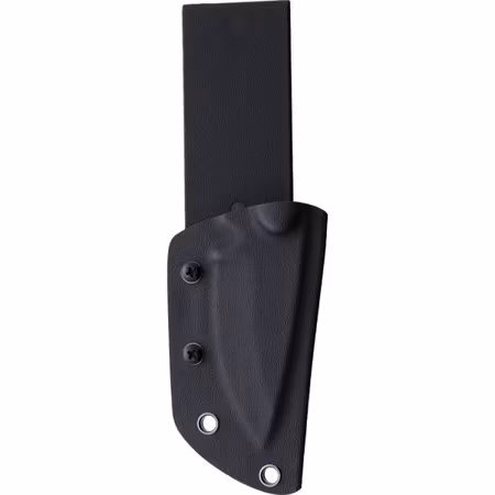 Liten jaktkniv med rött G10 handtag