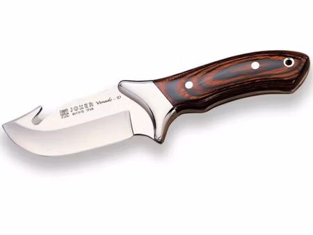 Handtillverkad Jaktkniv med Gut hook Joker Venado