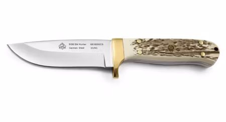 Kniv för jakt och fritid Puma SGB elk hunter, POM Commando Stag