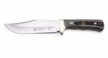 PUMA SGB Big Bear Bowie – kraftfull bowiekniv med svart G10-handtag