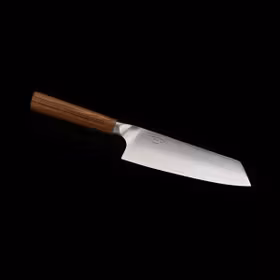 PUMA IP 7" Santoku Knife | Kockkniv i 67 lager Damaskusstål & Pakkawood