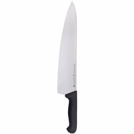 Stor Kockkniv med svart handtag av gummi  Messermeister Pro Series