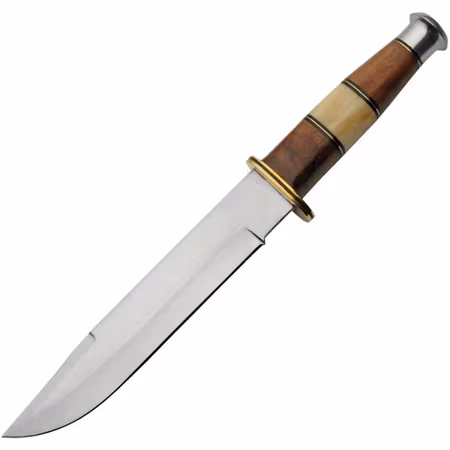 Vacker Bowiekniv stor och kraftfull för outdoor & camping
